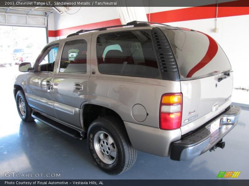 Sandalwood Metallic / Tan/Neutral 2003 Chevrolet Tahoe LT