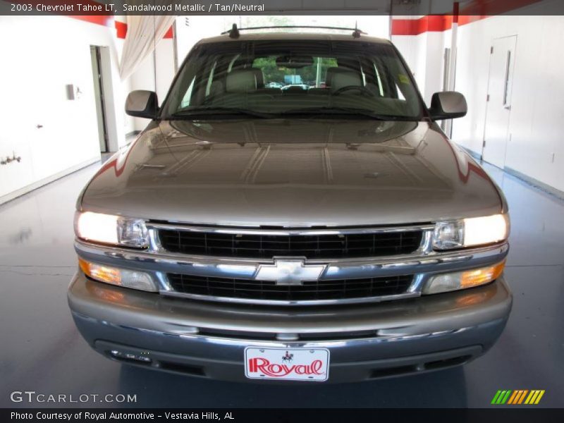 Sandalwood Metallic / Tan/Neutral 2003 Chevrolet Tahoe LT