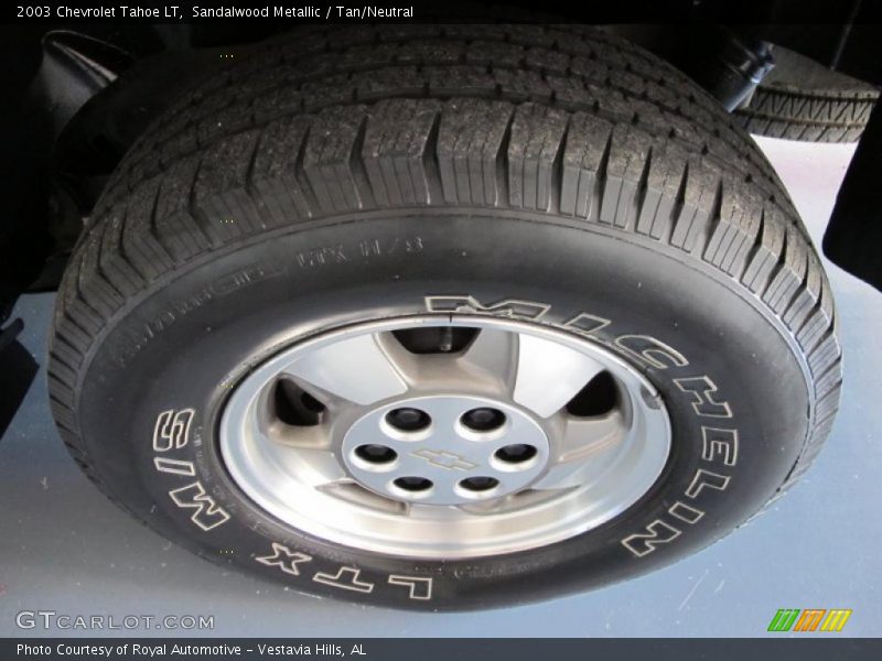 Sandalwood Metallic / Tan/Neutral 2003 Chevrolet Tahoe LT