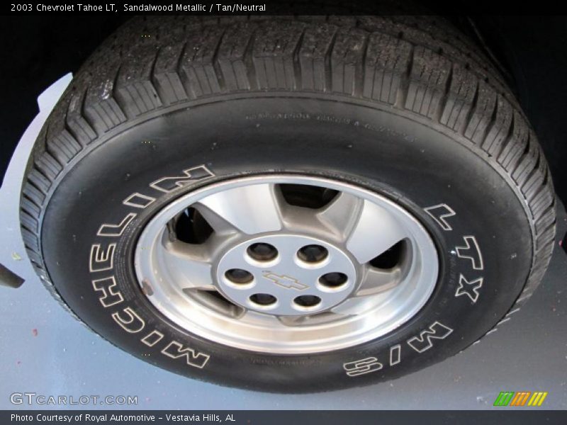 Sandalwood Metallic / Tan/Neutral 2003 Chevrolet Tahoe LT