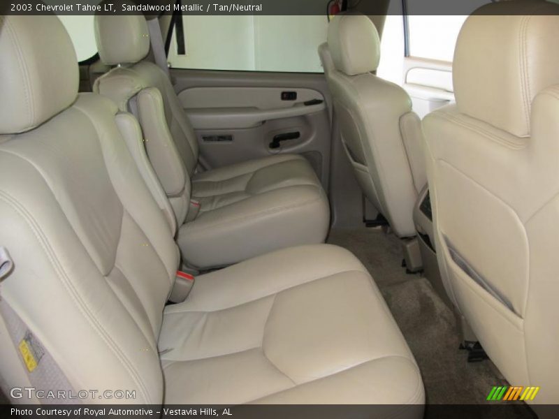 Sandalwood Metallic / Tan/Neutral 2003 Chevrolet Tahoe LT