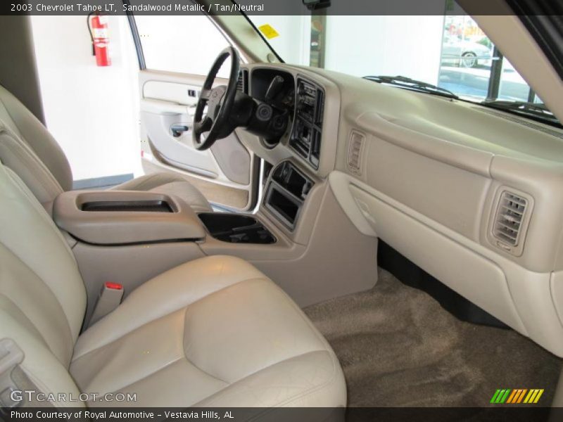 Sandalwood Metallic / Tan/Neutral 2003 Chevrolet Tahoe LT