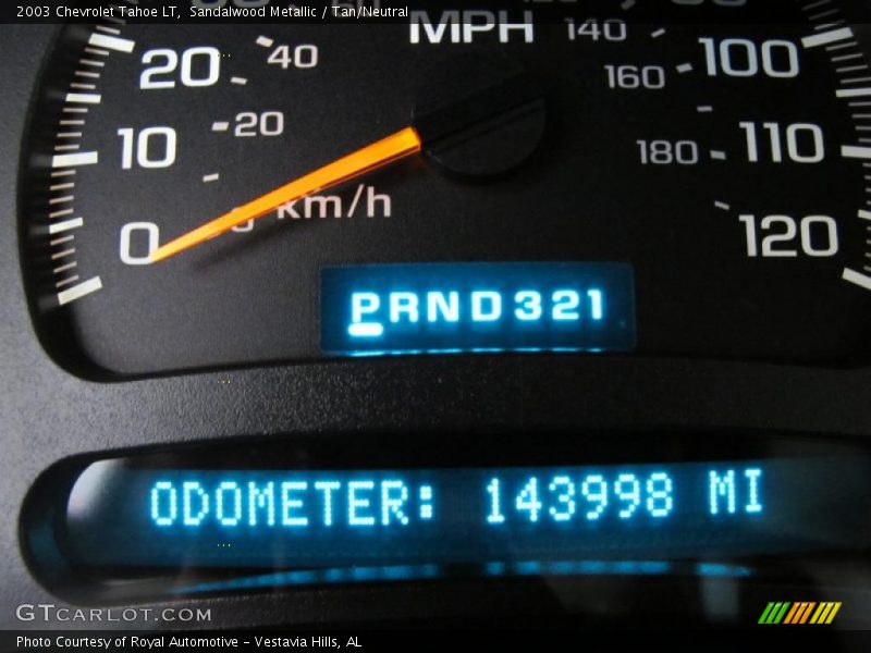 Sandalwood Metallic / Tan/Neutral 2003 Chevrolet Tahoe LT