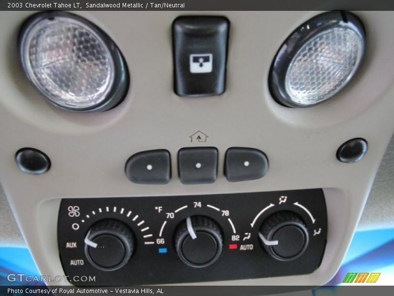 Sandalwood Metallic / Tan/Neutral 2003 Chevrolet Tahoe LT