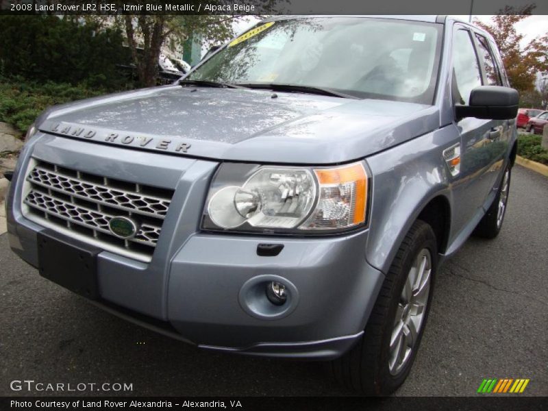 Izmir Blue Metallic / Alpaca Beige 2008 Land Rover LR2 HSE