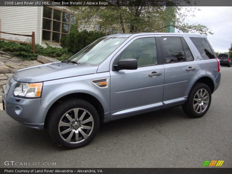 Izmir Blue Metallic / Alpaca Beige 2008 Land Rover LR2 HSE