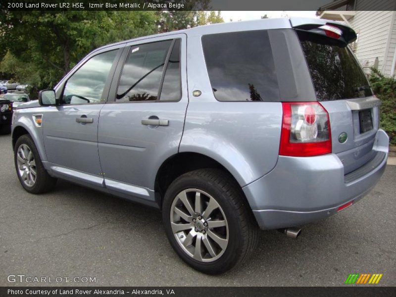 Izmir Blue Metallic / Alpaca Beige 2008 Land Rover LR2 HSE