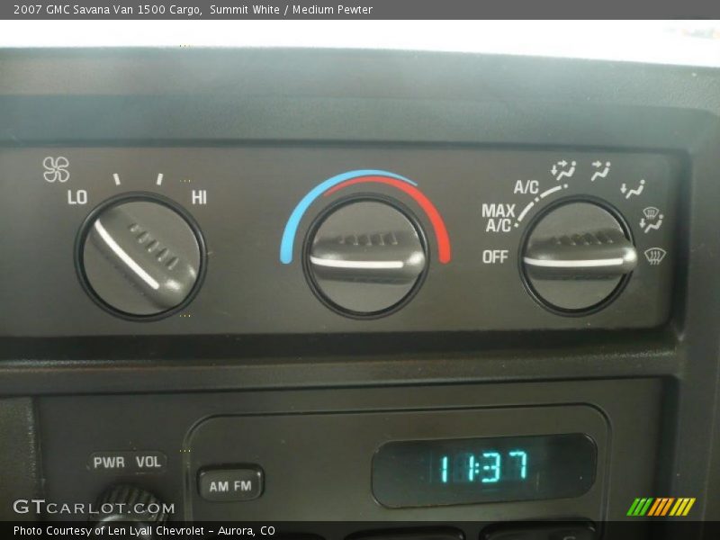 Summit White / Medium Pewter 2007 GMC Savana Van 1500 Cargo