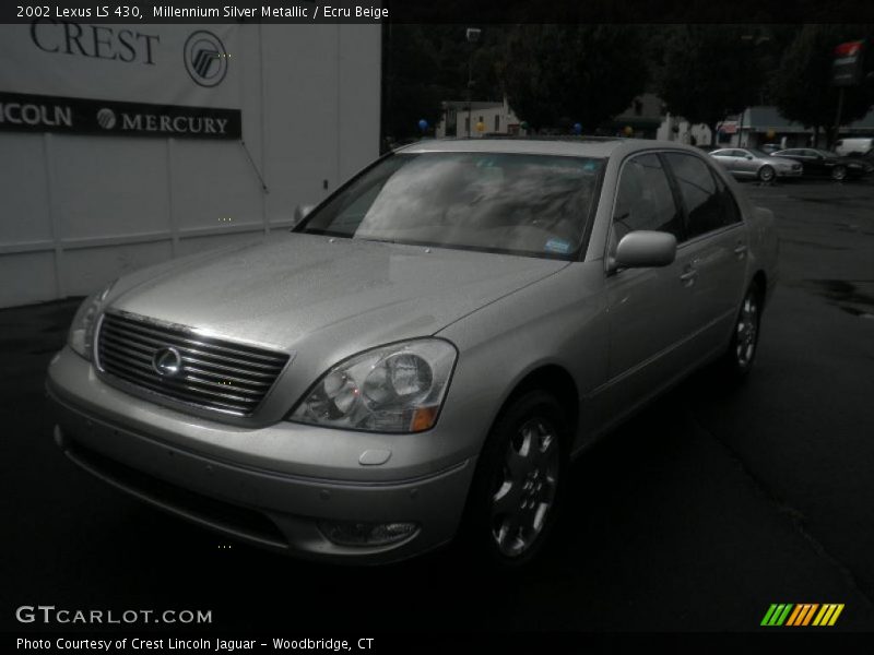 Millennium Silver Metallic / Ecru Beige 2002 Lexus LS 430