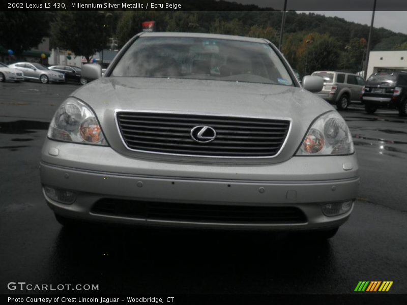 Millennium Silver Metallic / Ecru Beige 2002 Lexus LS 430