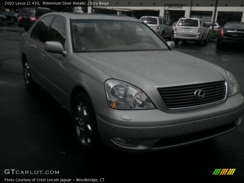 Millennium Silver Metallic / Ecru Beige 2002 Lexus LS 430