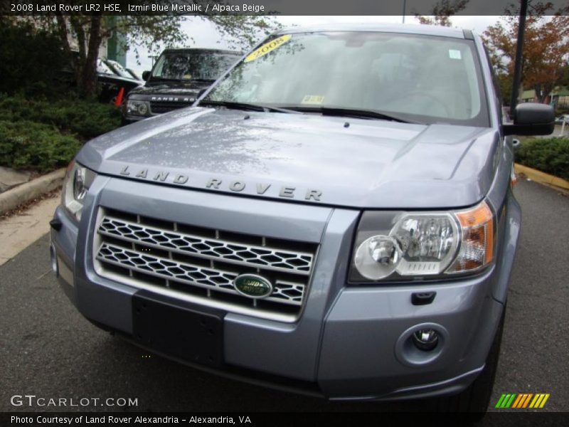 Izmir Blue Metallic / Alpaca Beige 2008 Land Rover LR2 HSE