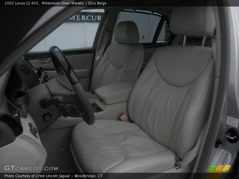 Millennium Silver Metallic / Ecru Beige 2002 Lexus LS 430