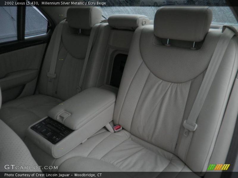 Millennium Silver Metallic / Ecru Beige 2002 Lexus LS 430