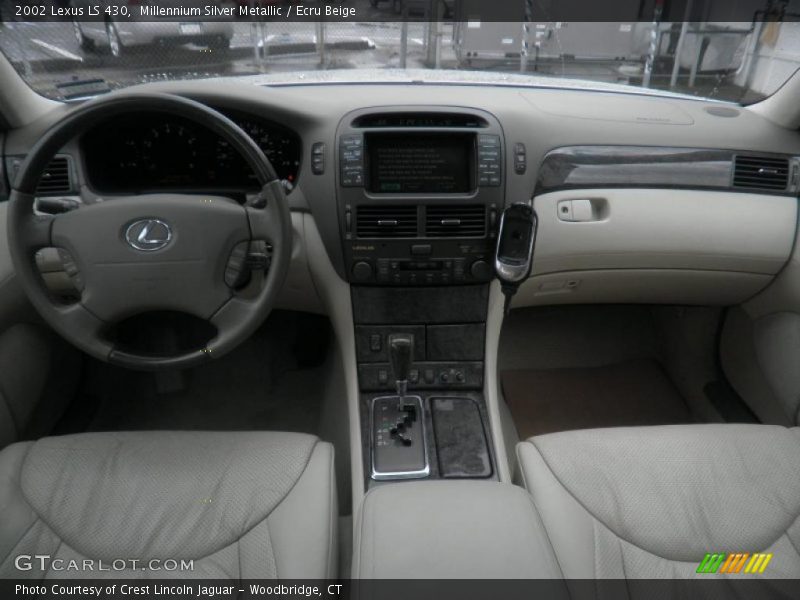 Millennium Silver Metallic / Ecru Beige 2002 Lexus LS 430