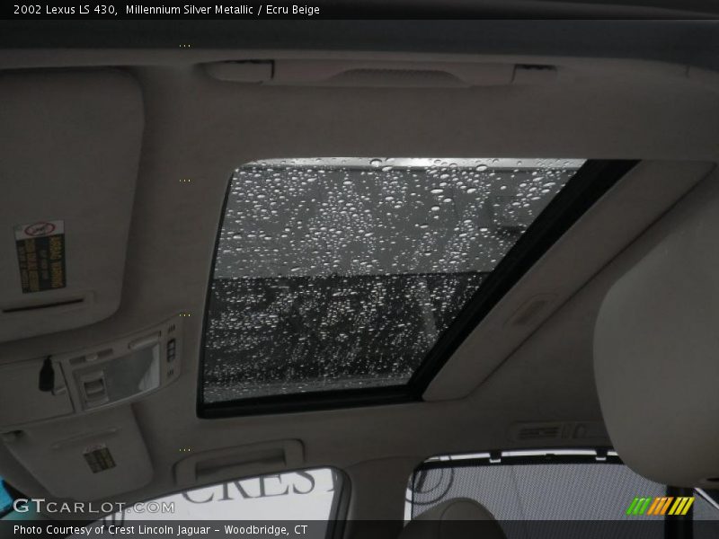 Millennium Silver Metallic / Ecru Beige 2002 Lexus LS 430