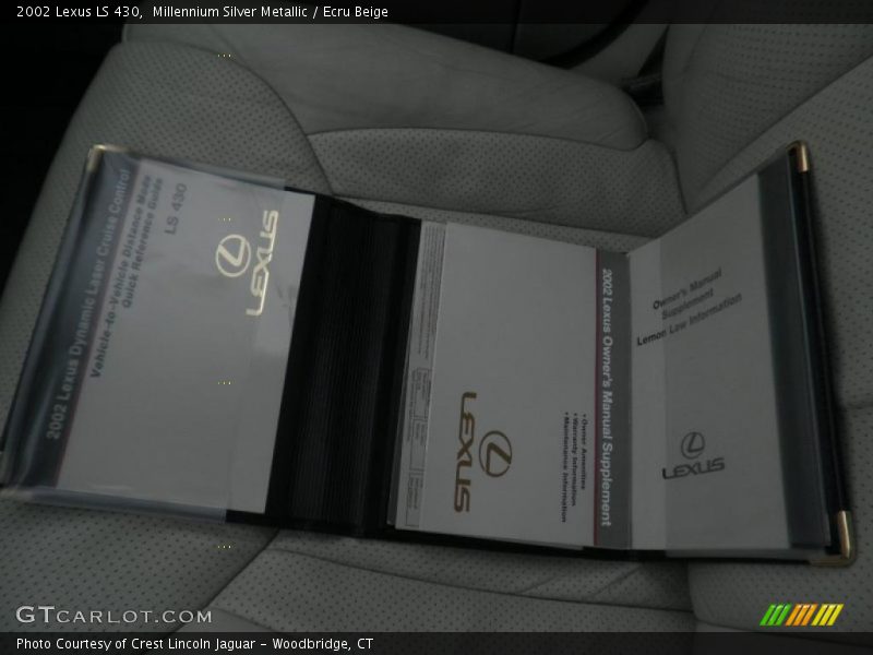 Millennium Silver Metallic / Ecru Beige 2002 Lexus LS 430