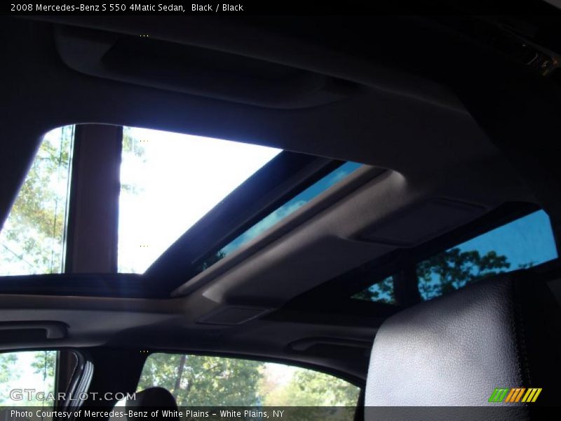 Black / Black 2008 Mercedes-Benz S 550 4Matic Sedan
