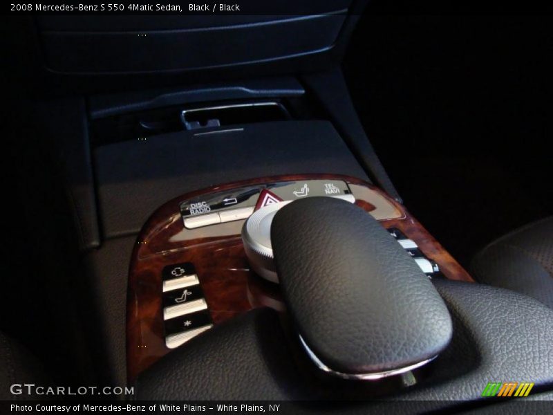 Black / Black 2008 Mercedes-Benz S 550 4Matic Sedan
