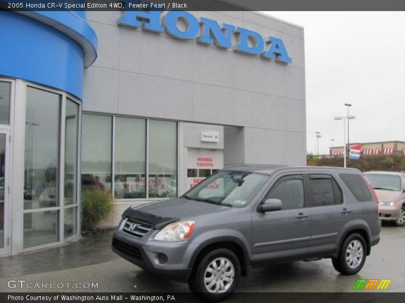 Pewter Pearl / Black 2005 Honda CR-V Special Edition 4WD
