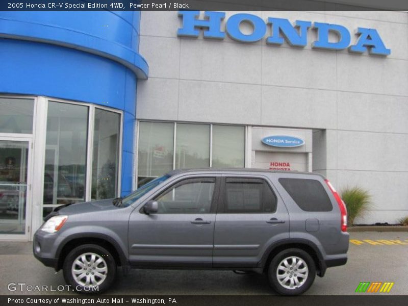 Pewter Pearl / Black 2005 Honda CR-V Special Edition 4WD