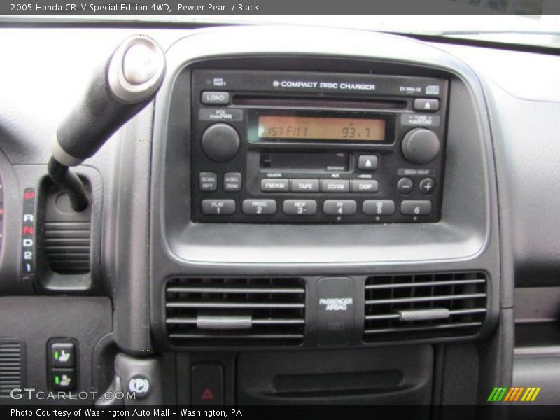 Pewter Pearl / Black 2005 Honda CR-V Special Edition 4WD