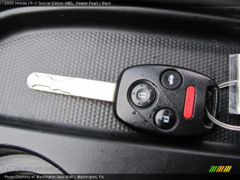 Pewter Pearl / Black 2005 Honda CR-V Special Edition 4WD