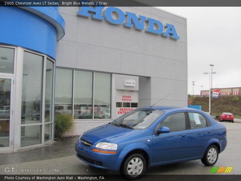 Bright Blue Metallic / Gray 2005 Chevrolet Aveo LT Sedan