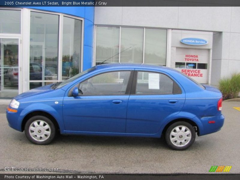 Bright Blue Metallic / Gray 2005 Chevrolet Aveo LT Sedan