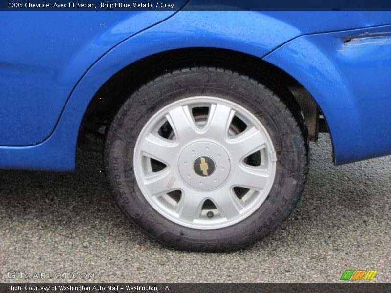 Bright Blue Metallic / Gray 2005 Chevrolet Aveo LT Sedan