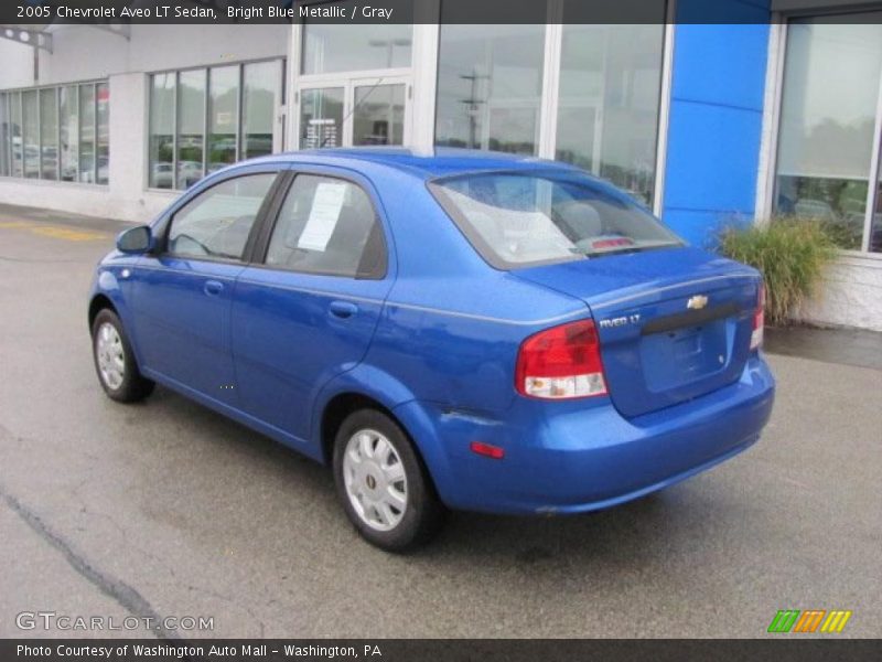 Bright Blue Metallic / Gray 2005 Chevrolet Aveo LT Sedan