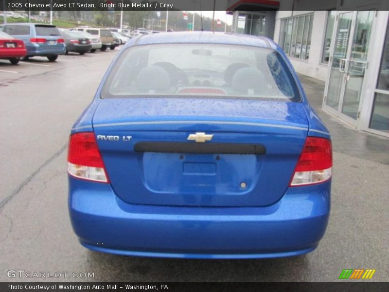 Bright Blue Metallic / Gray 2005 Chevrolet Aveo LT Sedan