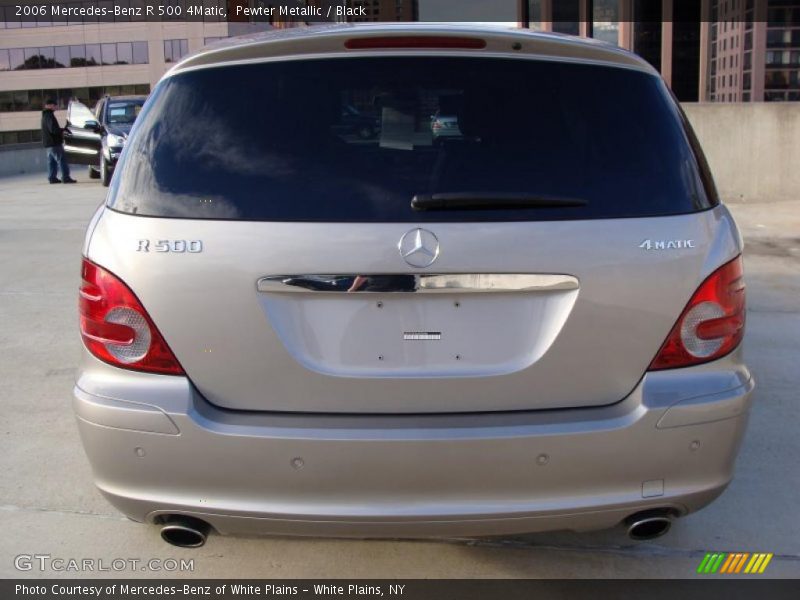 Pewter Metallic / Black 2006 Mercedes-Benz R 500 4Matic