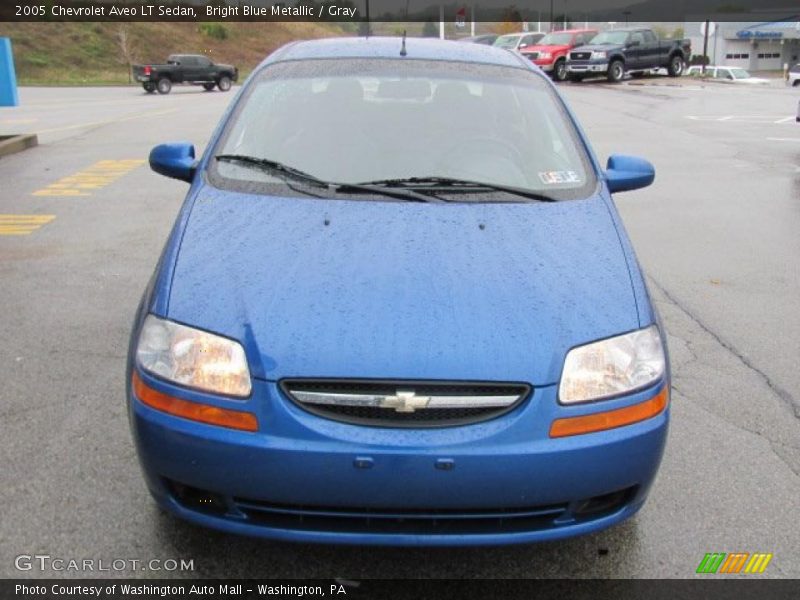 Bright Blue Metallic / Gray 2005 Chevrolet Aveo LT Sedan