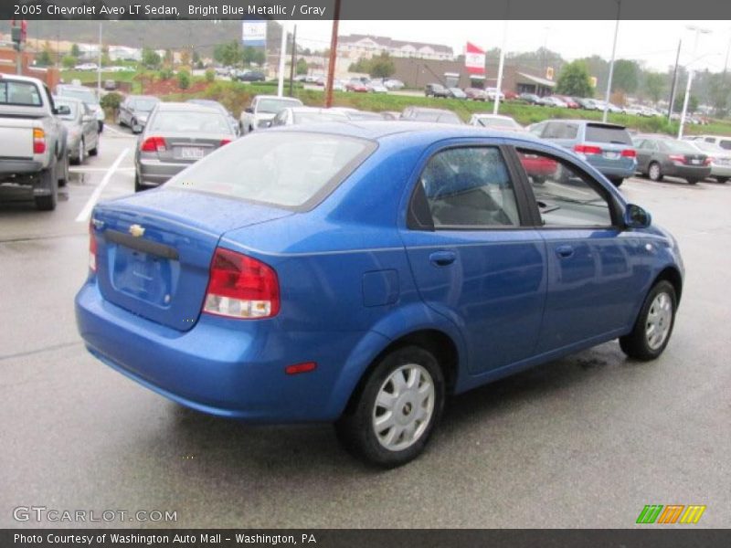 Bright Blue Metallic / Gray 2005 Chevrolet Aveo LT Sedan