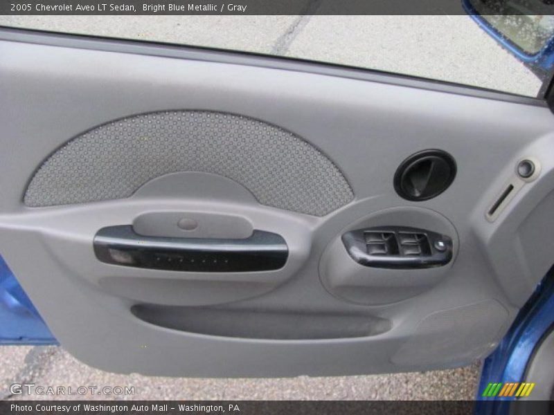 Bright Blue Metallic / Gray 2005 Chevrolet Aveo LT Sedan