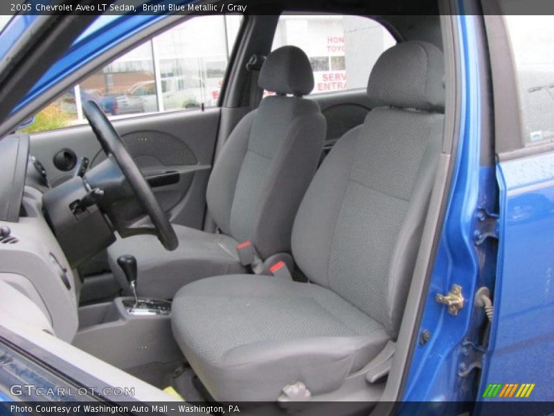 Bright Blue Metallic / Gray 2005 Chevrolet Aveo LT Sedan