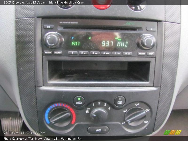 Bright Blue Metallic / Gray 2005 Chevrolet Aveo LT Sedan