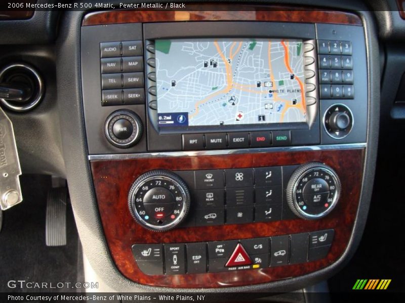 Pewter Metallic / Black 2006 Mercedes-Benz R 500 4Matic