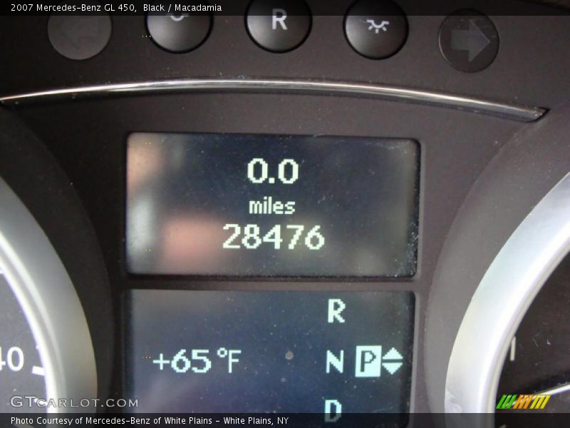 Black / Macadamia 2007 Mercedes-Benz GL 450