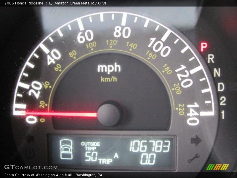 Amazon Green Metallic / Olive 2006 Honda Ridgeline RTL