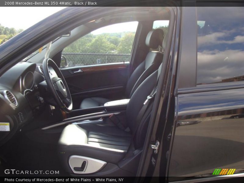 Black / Black 2008 Mercedes-Benz ML 350 4Matic