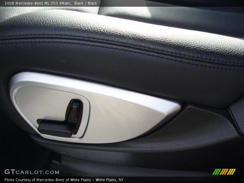 Black / Black 2008 Mercedes-Benz ML 350 4Matic