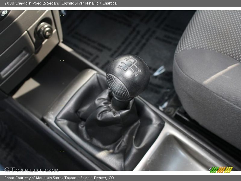 Cosmic Silver Metallic / Charcoal 2008 Chevrolet Aveo LS Sedan