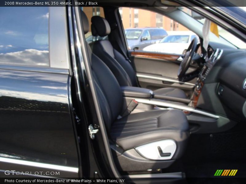 Black / Black 2008 Mercedes-Benz ML 350 4Matic