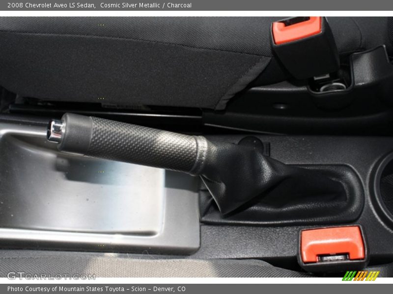 Cosmic Silver Metallic / Charcoal 2008 Chevrolet Aveo LS Sedan