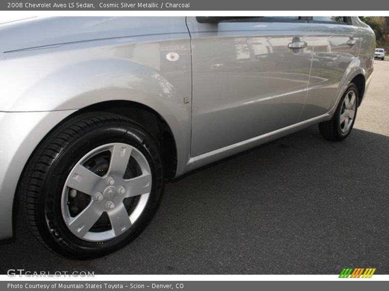 Cosmic Silver Metallic / Charcoal 2008 Chevrolet Aveo LS Sedan