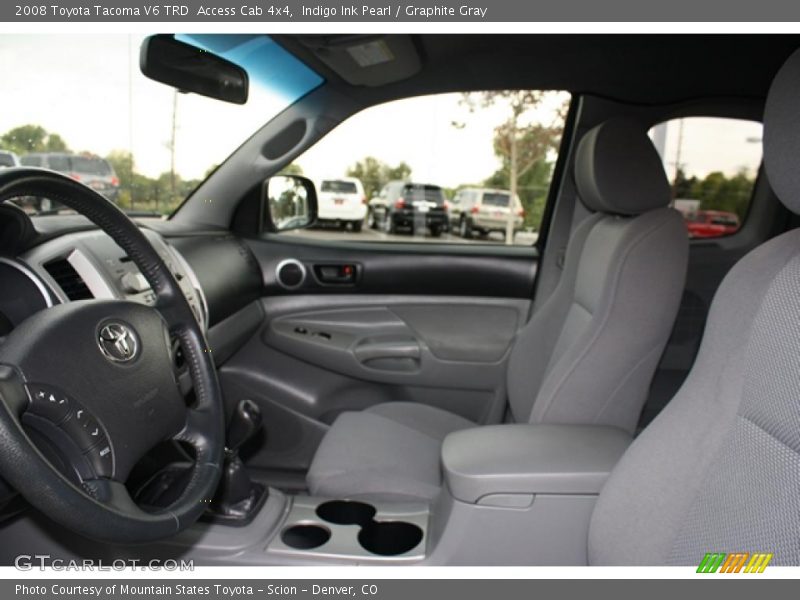 Indigo Ink Pearl / Graphite Gray 2008 Toyota Tacoma V6 TRD  Access Cab 4x4