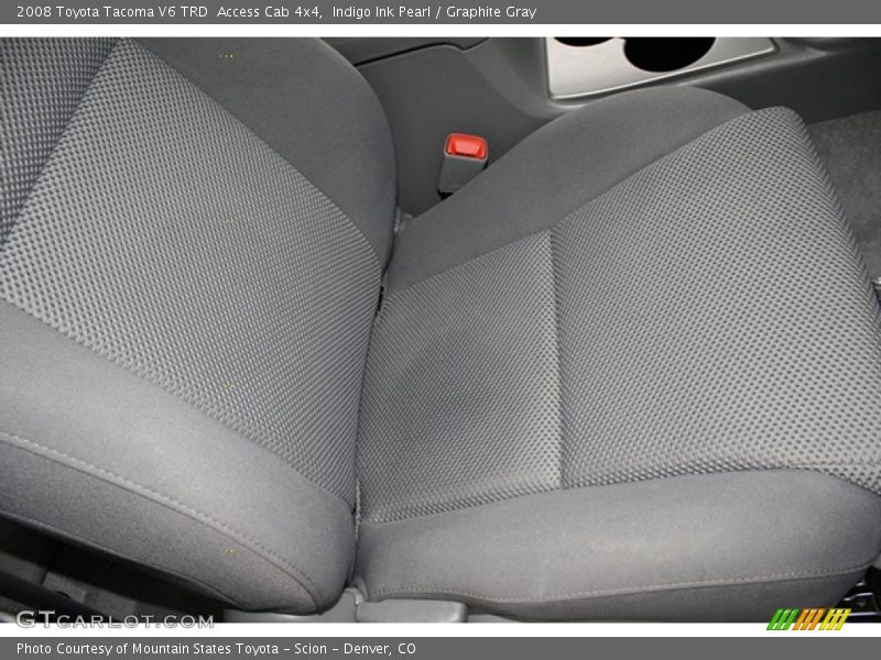 Indigo Ink Pearl / Graphite Gray 2008 Toyota Tacoma V6 TRD  Access Cab 4x4
