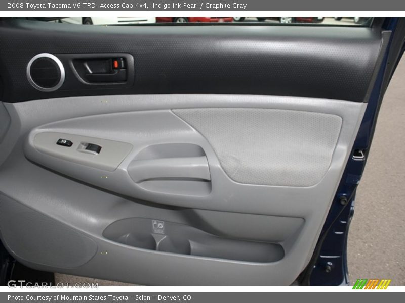 Indigo Ink Pearl / Graphite Gray 2008 Toyota Tacoma V6 TRD  Access Cab 4x4